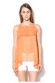 Pepe Jeans London Top asimetric oranj mandarina Dreamer Femei