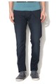 Alcott Pantaloni chino slim fit bleumarin inchis cu curea Jimmy Barbati