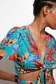 DESIGUAL Плажна блуза с шарки Жени