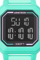 Armitron Шестоъгълен цифров часовник със силиконова каишка Жени