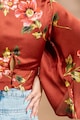 RESENSE Сатинирана къса блуза Liza Жени