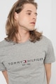 Tommy Hilfiger Тениска от органичен памук с лого и надписи Мъже