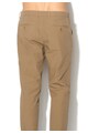 United Colors of Benetton Pantaloni slim fit maro nisip texturati Barbati