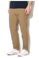 United Colors of Benetton Pantaloni slim fit maro nisip texturati Barbati