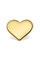 iNGRiKO Cercei de aur de 14K cu tija, in forma de inima Femei