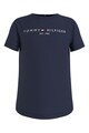 Tommy Hilfiger Tricou din bumbac organic cu imprimeu logo Fete