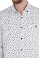 KVL by KENVELO Памучна риза с шарки с пришит джоб Мъже