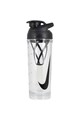 Nike TR Hypercharge Shaker hidratáló flakon, 710 ml (24oz), átlátszó/fekete női
