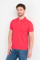 Gant Tricou polo regular fit din material pique cu logo brodat discret Barbati