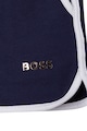 BOSS Kidswear Pantaloni scurti cu snur si banda logo in talie Fete