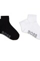 BOSS Kidswear Къси чорапи с лого - 2 чифта Момчета