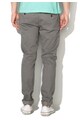 Alcott Pantaloni chino gri slim fit cu imprimeu discret Barbati