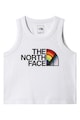 The North Face Top kontrasztos logóval női