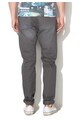 Alcott Pantaloni chino slim fit gri cu o curea Jimmy Barbati