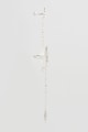 U.S. Polo Assn. Ródiumbevonatú csillag alakú fülbevaló cirkóniával női