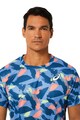 Asics Tricou cu model abstract, pentru tenis Barbati