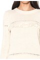 ROXY Pulover alb fildes tricotat Femei