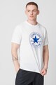 Converse Tricou cu decolteu la baza gatului si imprimeu logo Chuck Patch Barbati