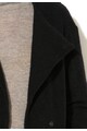 United Colors of Benetton Haina neagra din amestec de lana cu inchidere cu capse Femei