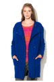 United Colors of Benetton Haina albastru royal din amestec cu lana Femei