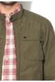 Jack & Jones Jacheta slim fit verde militar cu fermoar Ashton Barbati