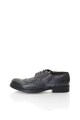 Zee Lane Collection Pantofi brogue gri hematit de piele Barbati