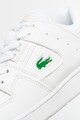 Lacoste Pantofi sport de piele si piele ecologica cu perforatii Court Cage Femei