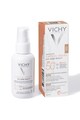 Vichy Fluid colorat SPF 50+ cu actiune impotriva foto-imbatranirii tenului, nuanta deschisa-medie  CAPITAL SOLEIL UV AGE, 40 ml Femei