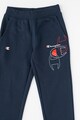 Champion Pantaloni sport cu snur de ajustare si imprimeu logo Roch Baieti