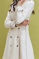 AVENUE No.29 Dupla gombsoros kabát hajtókás gallérral női