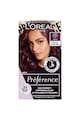 L'Oreal Paris Перманентна боя за коса с амоняк  Preference Vivid Colours 4.261 Dark Purple, 204 мл Жени