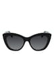 Salvatore Ferragamo Cat-eye napszemüveg mintás szárakkal női