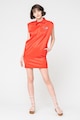Love Moschino Сатинирана рокля с подплатени рамене Жени