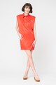Love Moschino Сатинирана рокля с подплатени рамене Жени