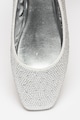 NINE WEST Alenah szögletes orrú balerina cipő strasszkövekkel díszítve női