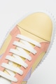 Voile Blanche Кожени спортни обувки Dahlia с цветен блок Жени