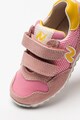 Naturino Sammy tépőzáras nyersbőr sneaker hálós anyagbetétekkel Lány