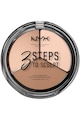 NYX Professional Makeup NYX PM 3 Steps to Sculpt палитра за озаряване и контуриране, 15 g Жени