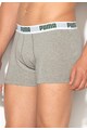 Puma Set de boxeri verde cu gri melange - 2 perechi Barbati