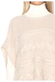 Vero Moda Pulover tip poncho bej deschis Sulejma Femei