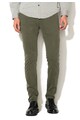 Zee Lane Denim Pantaloni verde militar cu model discret Barbati