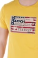 Timeout Памучна тениска с фигурална щампа Мъже
