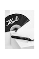 Rowenta Placa de indreptat parul  EasyLiss Karl Lagerfeld , Ceramic Tourmaline, 200 °C, placi inteligente, functie Straight & Curl, incalzire rapida, cablu 1.8m, negru&rosu Femei