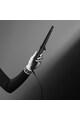 Rowenta Ondulator conic  x Karl Lagerfeld , invelis Ceramic Tourmaline, varf rece, incalzire rapida, manusa de protectie, cablu 1.8m. Negru&rosu Femei