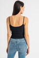 GAP Top cu decolteu en-coeur si aspect striat Femei