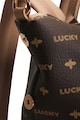 Lucky Bees Раница от еко кожа с лого Жени
