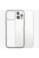 PanzerGlass Husa de protectie  pentru Apple iPhone 12 Pro Max , Transparenta / Rama Gri Femei
