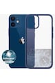 PanzerGlass Husa de protectie  pentru Apple iPhone 12 mini, Transparenta / Rama Albastra Femei