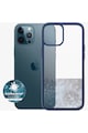 PanzerGlass Husa de protectie  pentru Apple iPhone 12 Pro Max, Transparenta / Rama Albastra Femei
