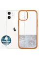 PanzerGlass Husa de protectie  pentru Apple iPhone 12 mini, Transparenta / Rama Portocalie Femei